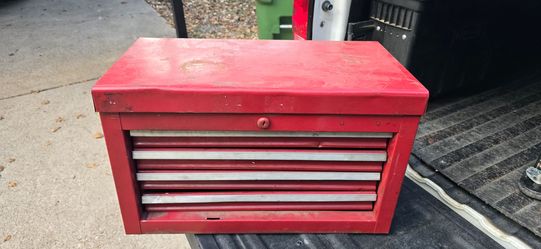 Used tool box
