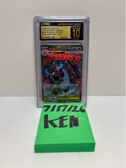 Pokemon Mega Charizard X ex Mega Dream ex #223/193 CGC Pristine 10 Japanese Holo
