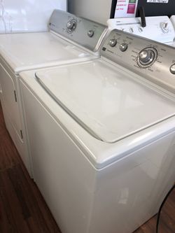 Maytag washer and dryer electric
