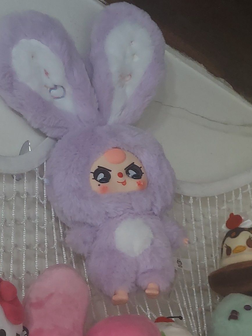 Bunny collectible keychain