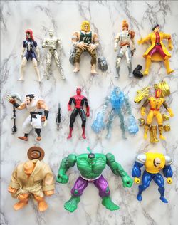 Vintage Marvel X-Men Superhero Toys From The '90s  WOULD TRADE