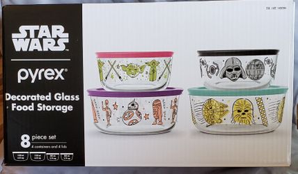 8 piece Star Wars Pyrex set