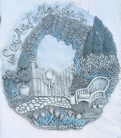 Secret Garden Wall Plaque - Excellent, Peaceful