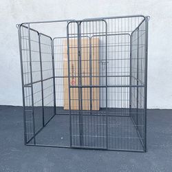 (Brand New) $180 Heavy Duty 5x5x5ft Tall 8-Panel Pet Playpen Dog Crate Kennel Exercise Cage Fence