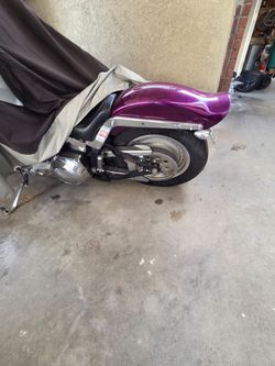 Harley, quick release sissy bar and rack