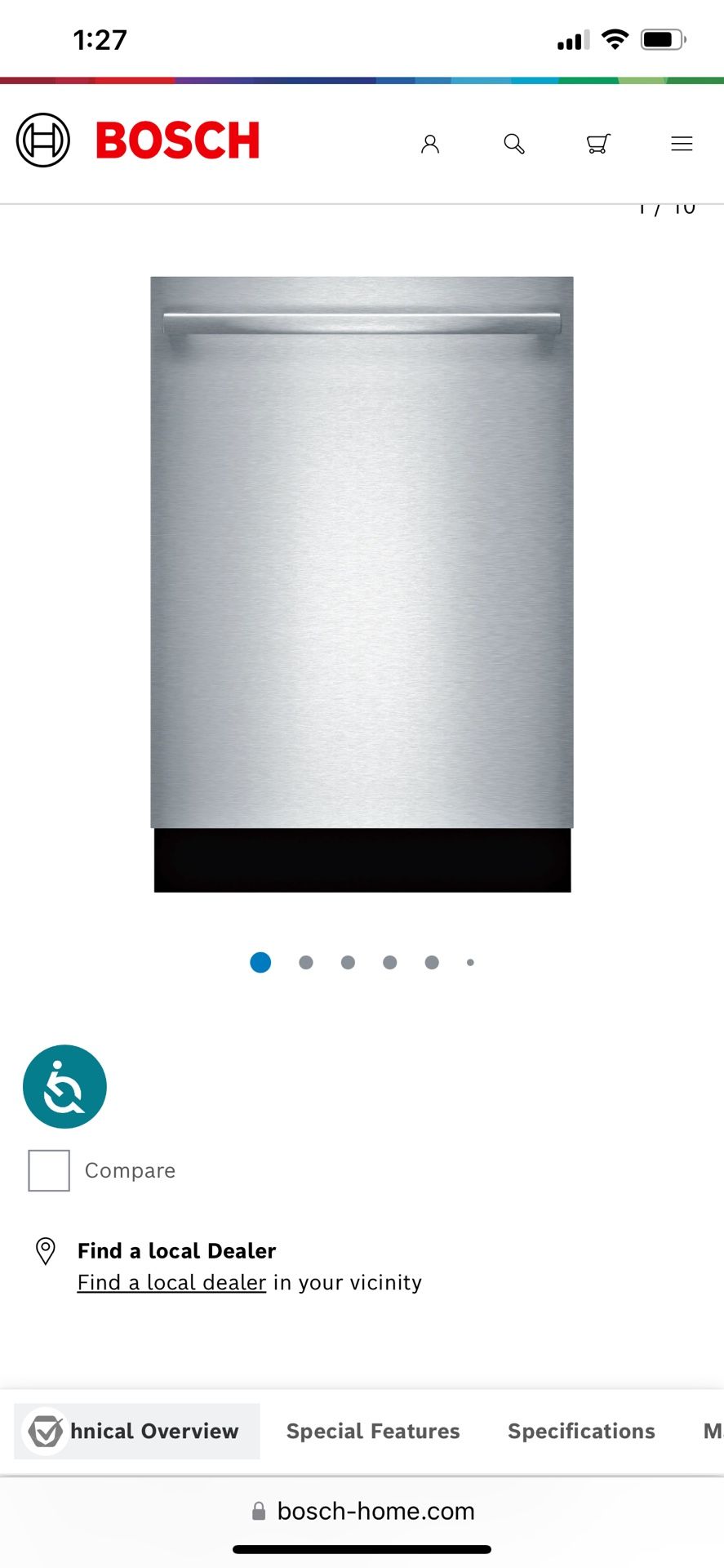 Bosche Dishwasher Refurbished