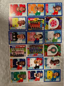 World Cup album stickers