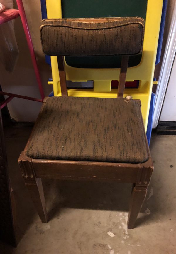 Antique Sewing Chair With Storage For Sale In Visalia Ca Offerup
