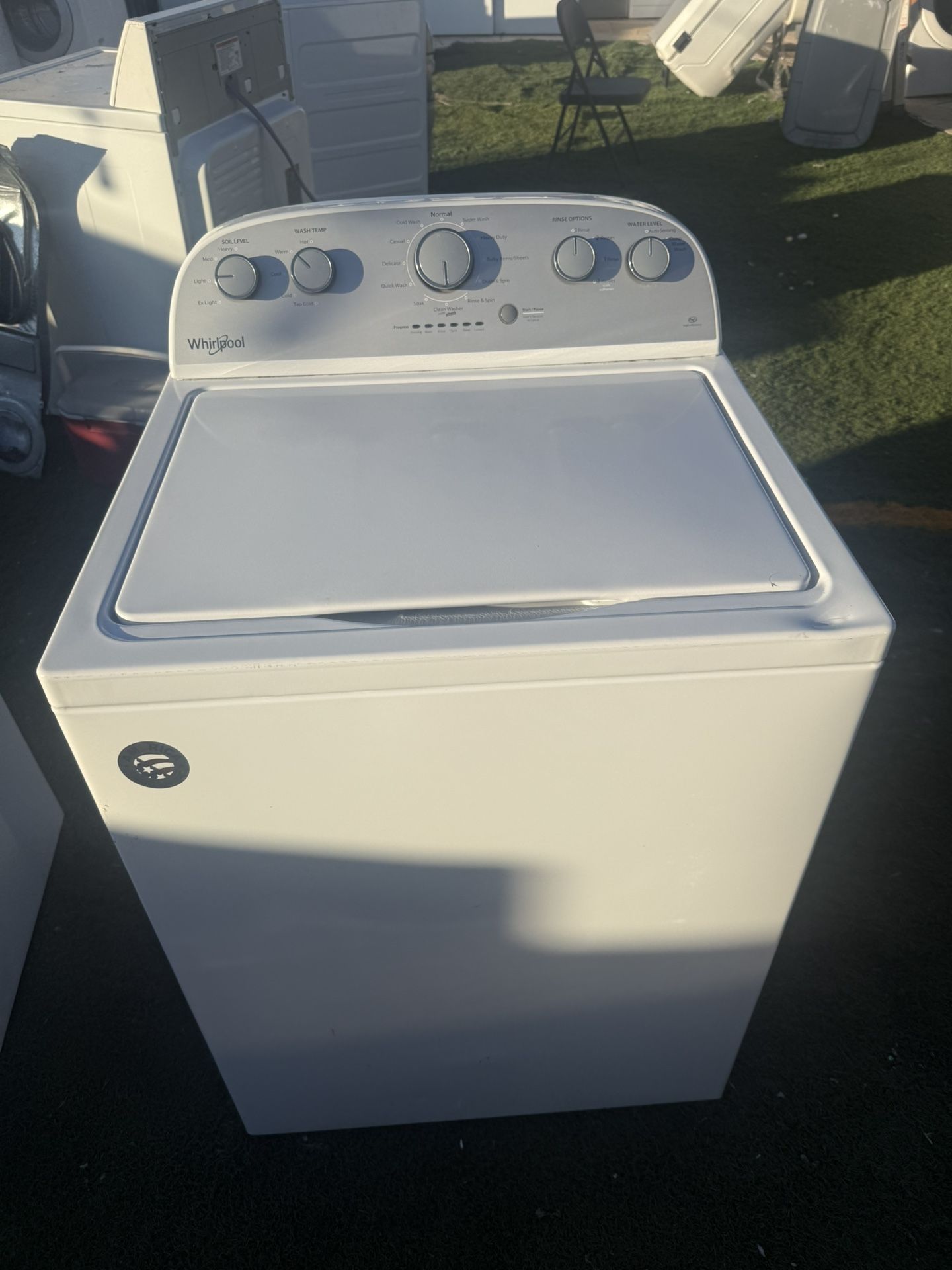 Whirlpool washer HE 3.5 CUFT Large capacity