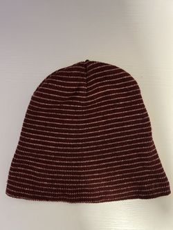 STRIPED BEANIE CAP