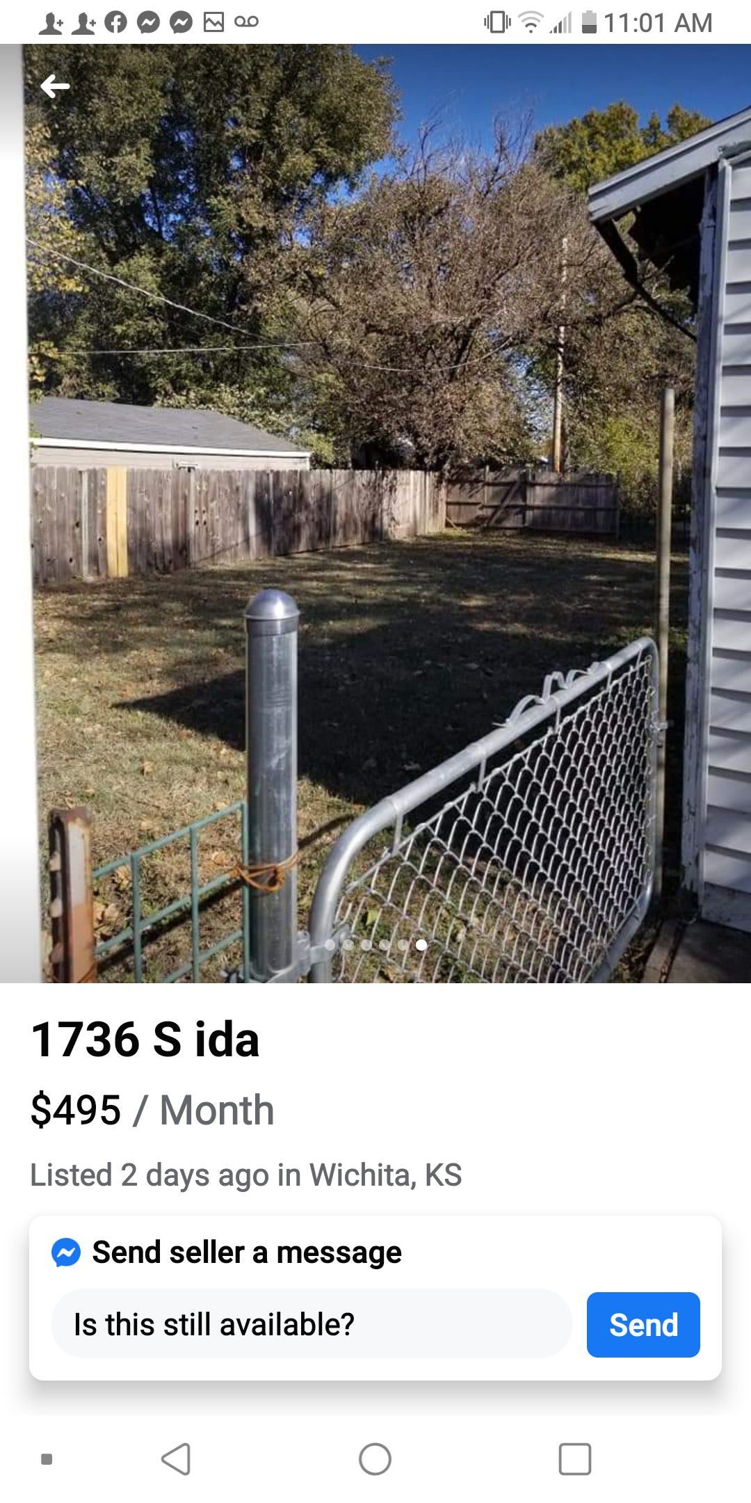 Yard fencing