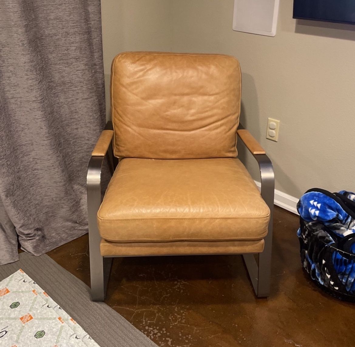 Brown Leather Chair