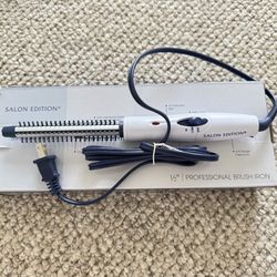 Brand: Salon Edition 4.0 Hair Styling Brush Iron | Smooth 2nd Day Hair Styles (1/2 in)