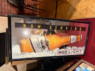 Vintage Miller Genuine Draft Bar Sign