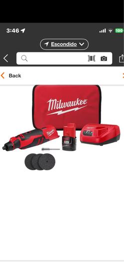 New, Milwaukee M-12 rotary Tool