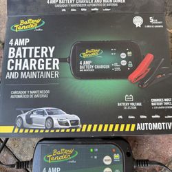 Battery Tender 4 Amp Smart Battery Charger / Maintainer 