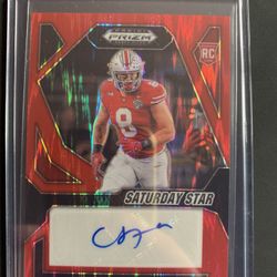 Cade Stover Autographed NFL Trading Card
