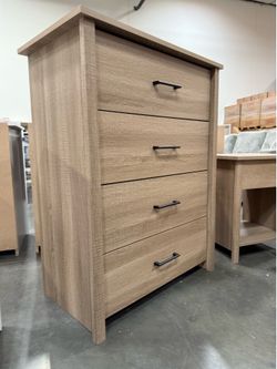 New! 4-Drawer Tall Dresser, dresser, bedroom dresser, bedroom closet cabinet, matching nightstands and dresser are available.  Available in White Dres