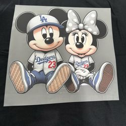 Dodgers Mickey & Minnie 