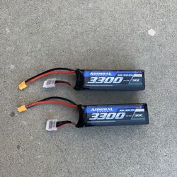 Rc 2- 6s 3300mah ADMIRAL batteries 