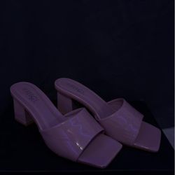 Women's Pink Mules