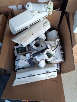 Used surveillance cameras