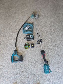 Concrete vibrater and trimmer