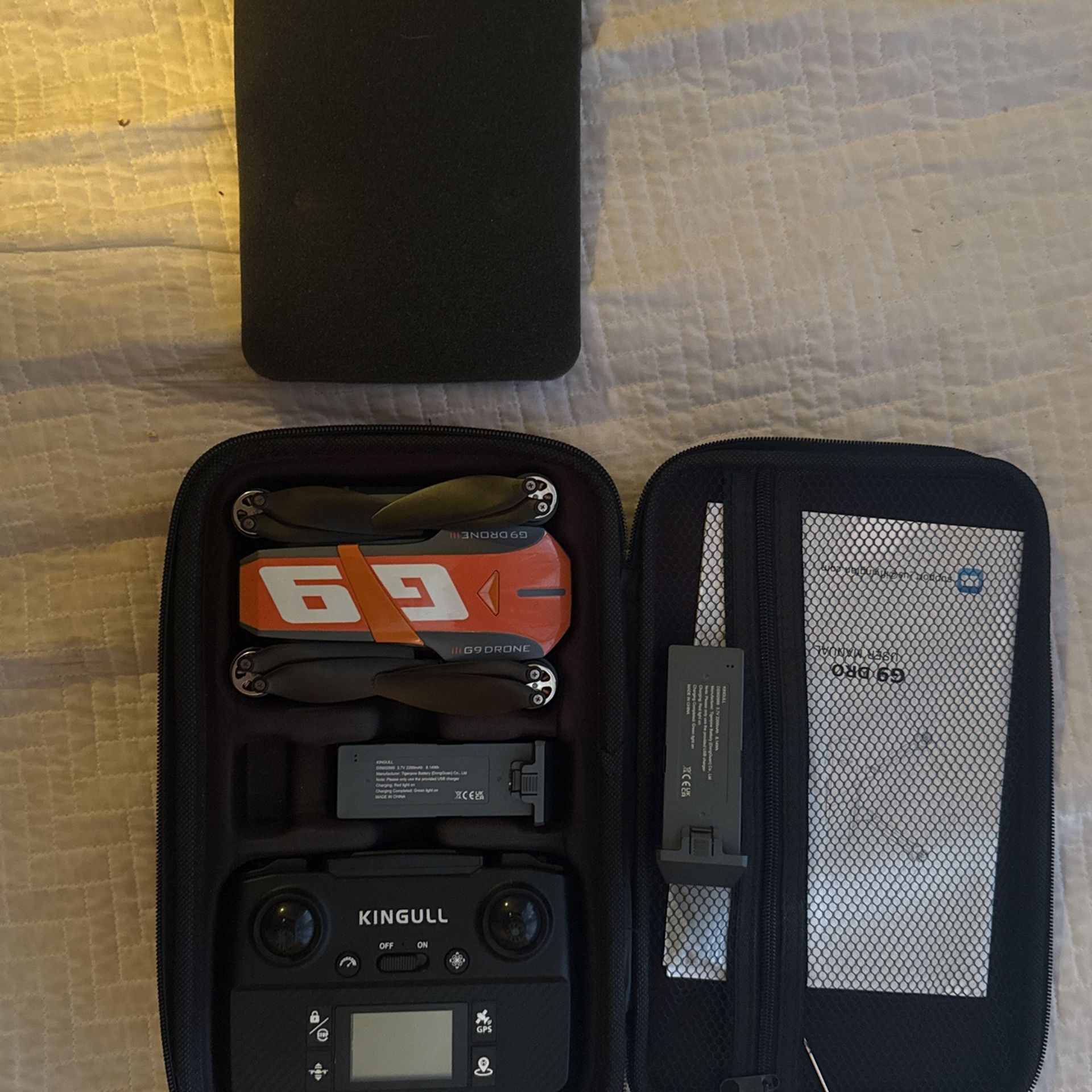 G9 GPS DRONE(orange And Gray)