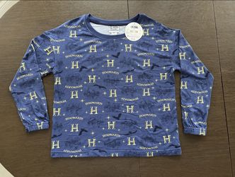 Harry Potter Hogwarts Long Sleeve Sleepwear Top