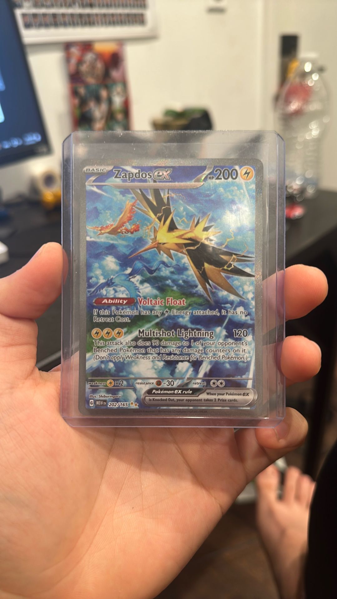 Zapdos EX 202/165 - SV