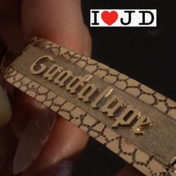 custom gold name