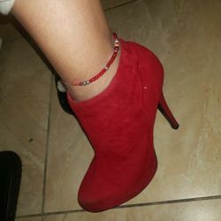 Red Heel Boots