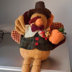 Turkey Stuffed Animal Decoration- Thanksgiving