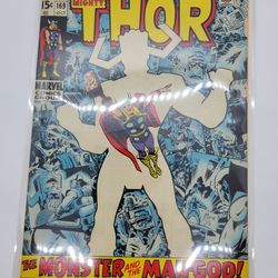 The Mighty Thor #169 The Monster And The Man-God Origin Of Galactus 1969