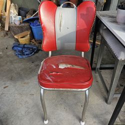 Vintage 50s Diner Chair.