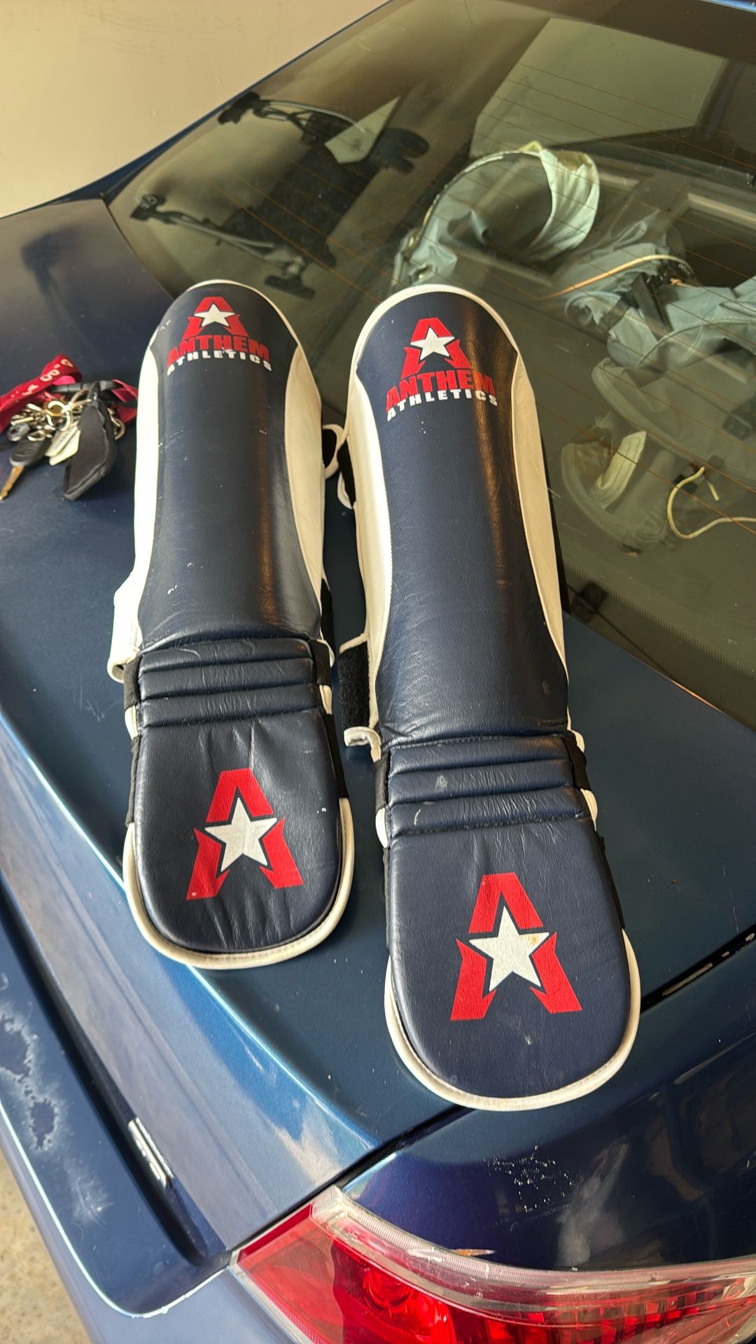 XL Kickboxing Shin Guards