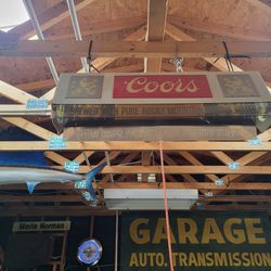 Coors Pool Table Light