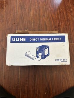 Uline Direct Thermal Labels Box