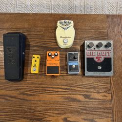 Electric Guitar Pedal Vox Boss Staff Electro-Harmonix