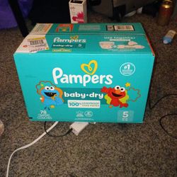 Pampers Size 5 Retails For $35.99 Each 