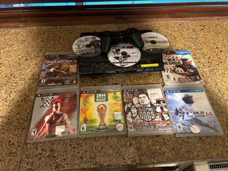 PS3 with games