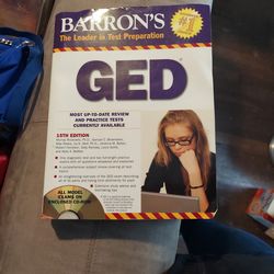 Barron's GED Test Preparation Book