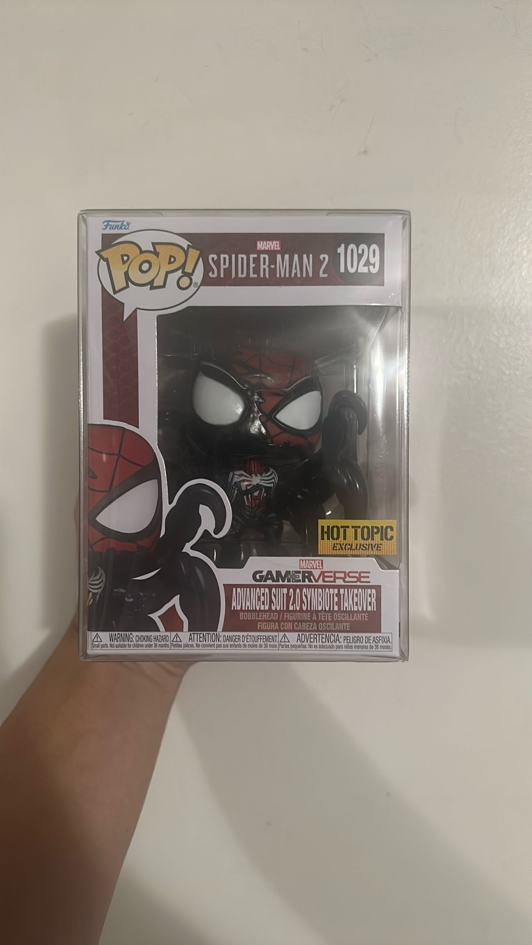 Funko Pop! Spider-Man: Advanced Suit 2.0 (Hot Topic Ex)