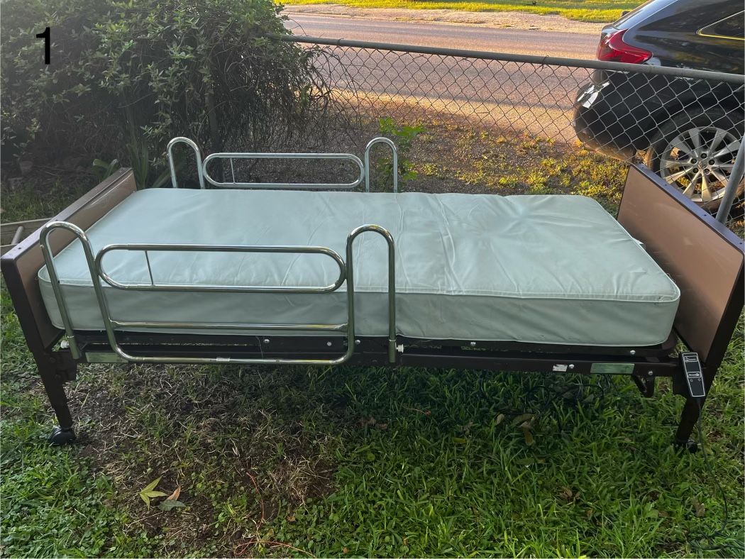 Electric Twin Size Bed For Disabled People. In Good Condition. Used For My Grandfather For A Short Time And Kept In A Cool, Dry Storage. Need Gone!