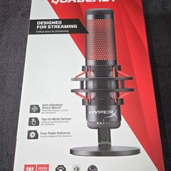 HyperX  QuadCast  Standalone Microphone 