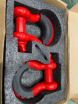 Liberrway D-Ring Shackles Set of 2