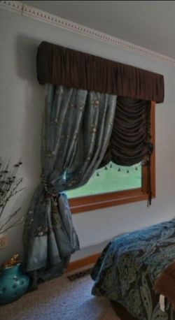Sheer Embroidered Panels