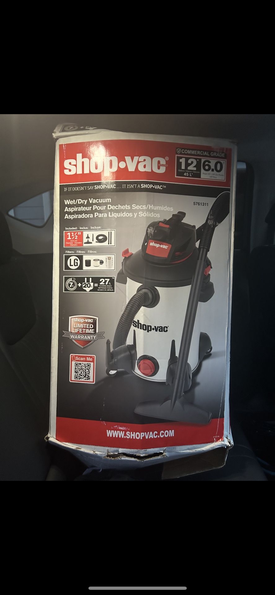 ~ • SHOP • VAC <<wet/dry vacuum >> BRAND NEW/UNOPENED!! • ~