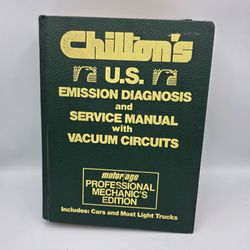 Chilton's 7280 U.S. Emission Diagnosis & Service Manual Vacuum Circuits 1975-83