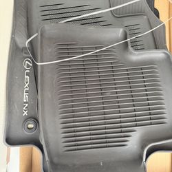 SMARTLINER All Weather Custom Fit 3 Row Floor Mat Liner Set Compatible with 2024 -25 LEXUS NX250/300/350